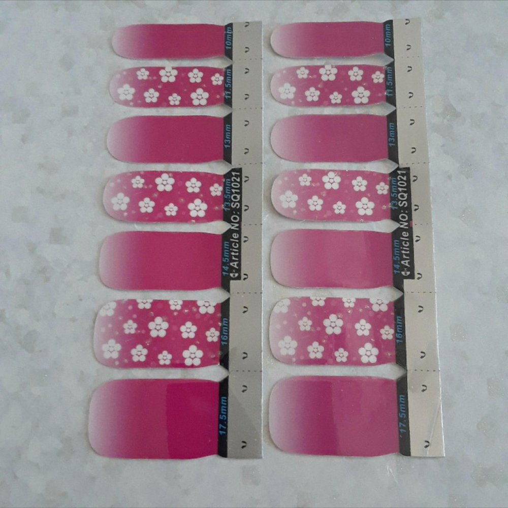 14 Nail strips